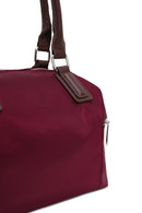 Woman Burgundy Long-Strap Fabric Shoulder Bag | Derimod