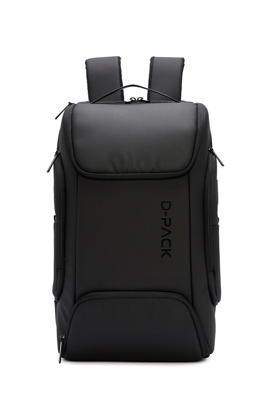 D-Pack Unisex Siyah Teknolojik Kumaş Sırt Çantası