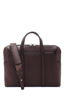 Men's Brown Briefcase | Derimod