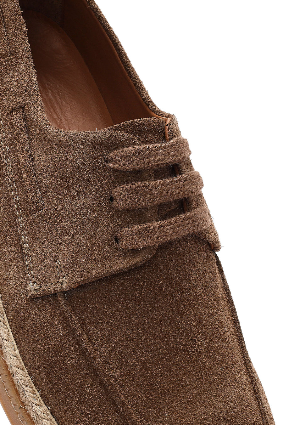 Men's Mink Lace-Up Suede Leather Casual Shoes