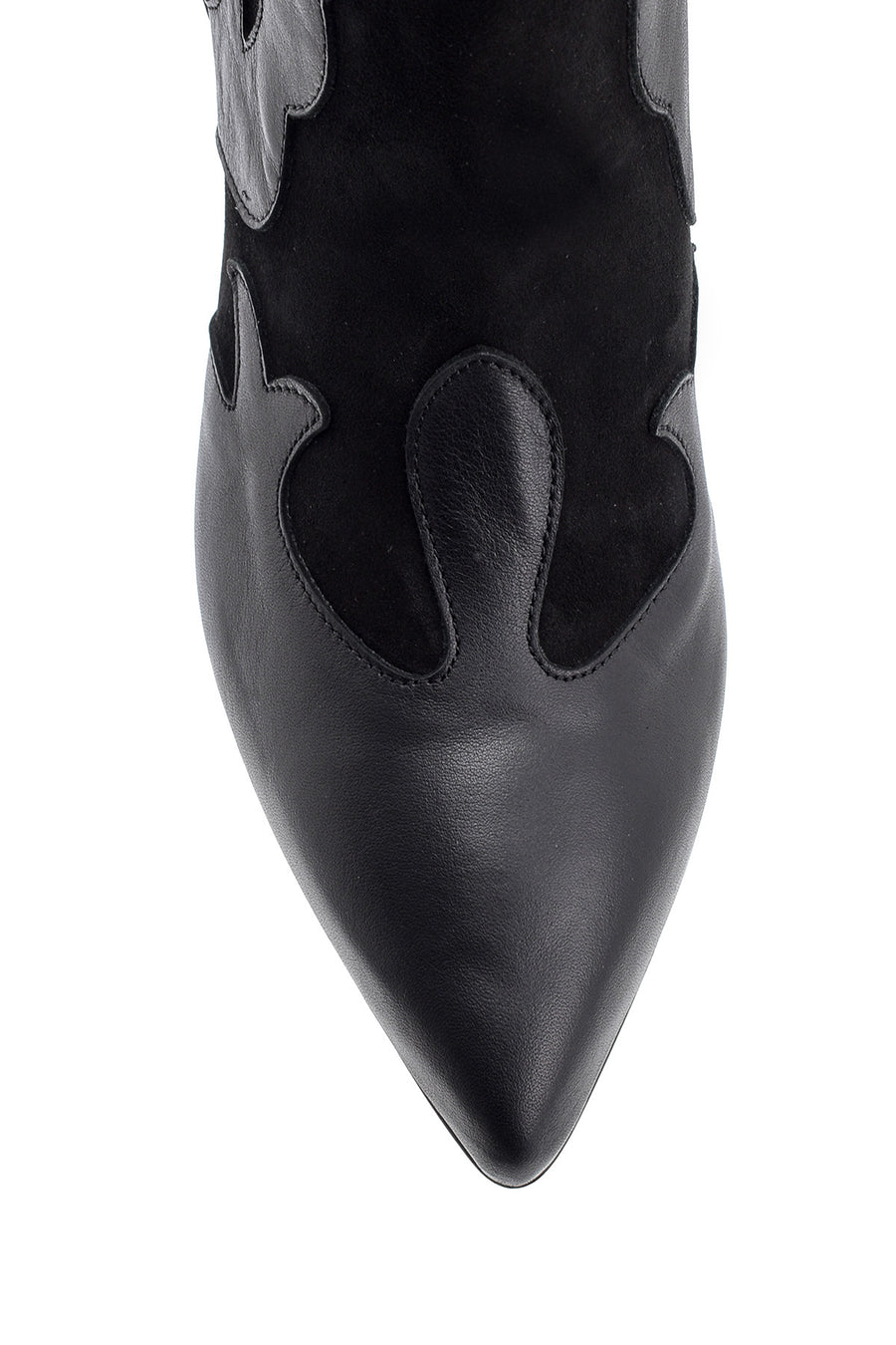 Women's Heeled Leather Boots