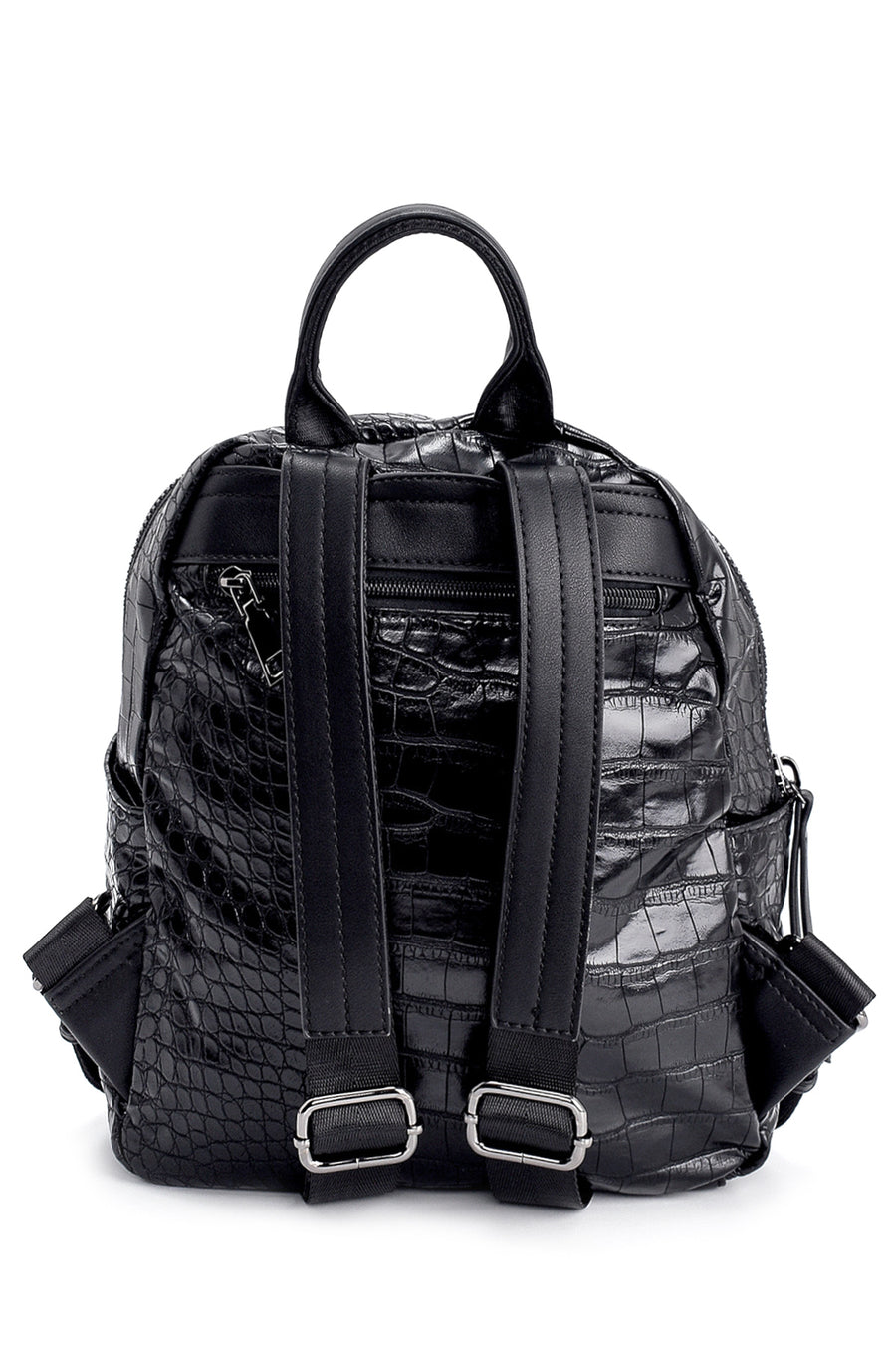 Women's Crocodile Patterned Backpack