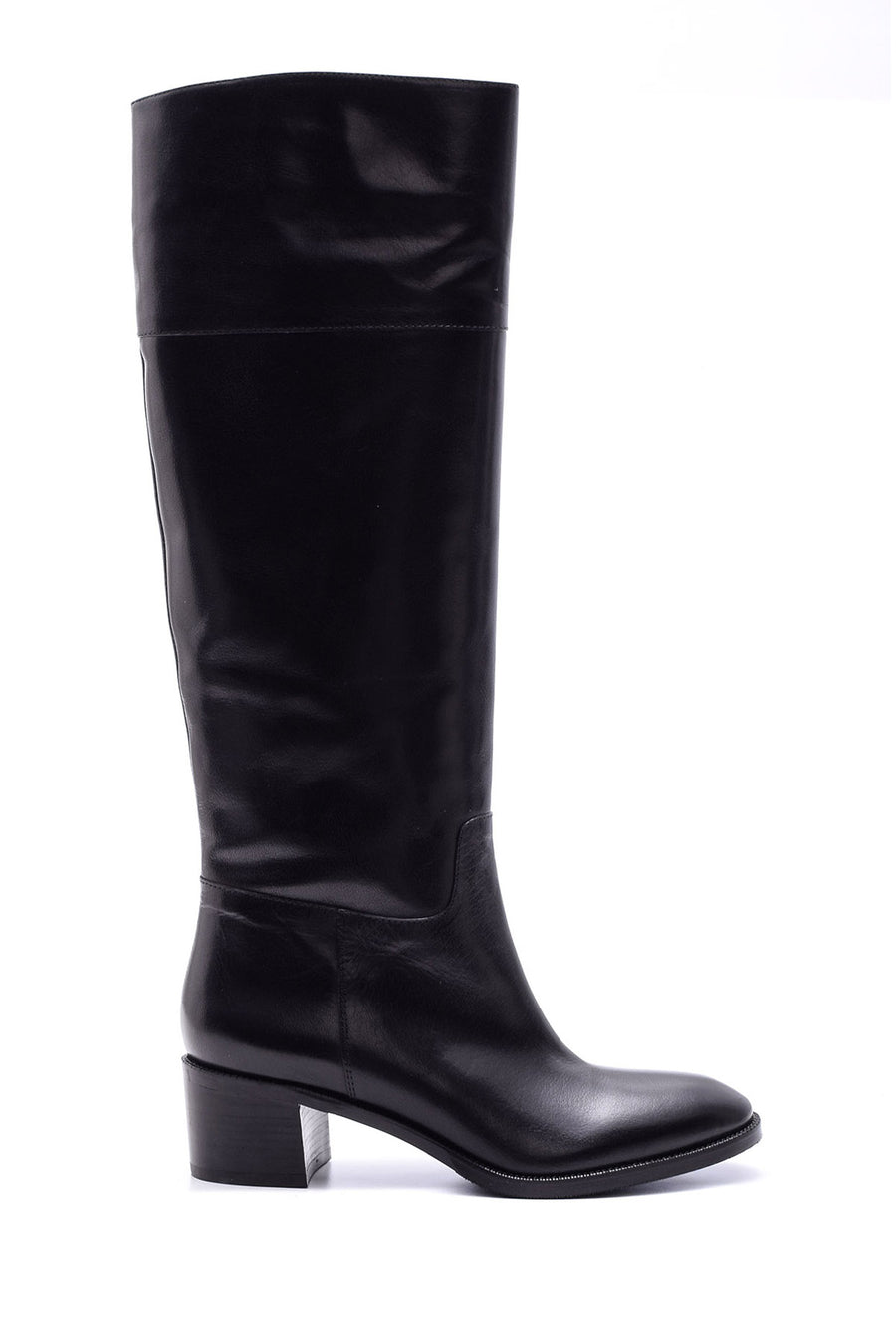 Women's Heeled Leather Boots 19WFD160918 | Derimod