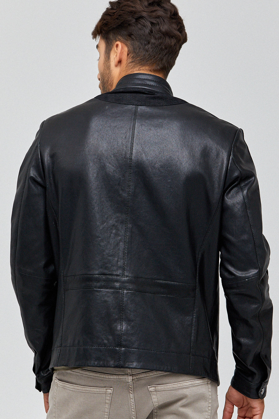 Pique Men's Leather Jacket
