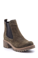 Women's Suede Leather Boots | Derimod