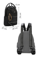 Women's Black Backpack | Derimod