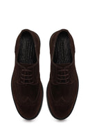 Male Brown Lace-up Suede Casual Shoes | Derimod