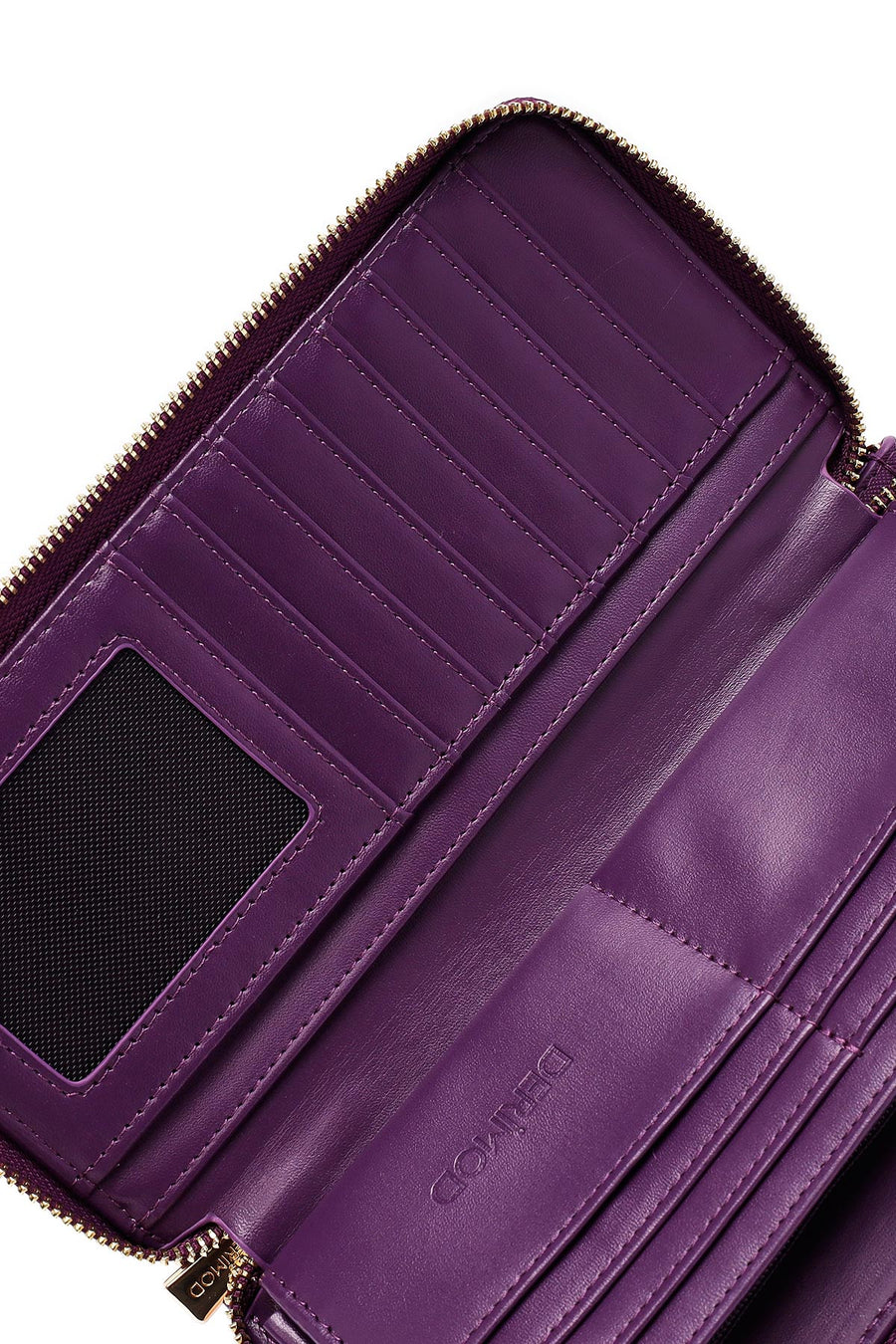 Women's Purple Strap Detailed Wallet