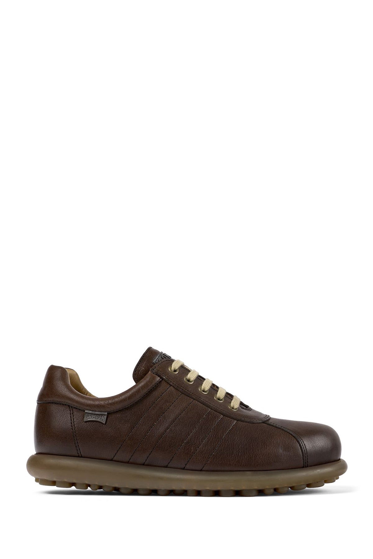 Camper Men's Brown Pelotas Ariel Leather Sneaker 16002 | Derimod