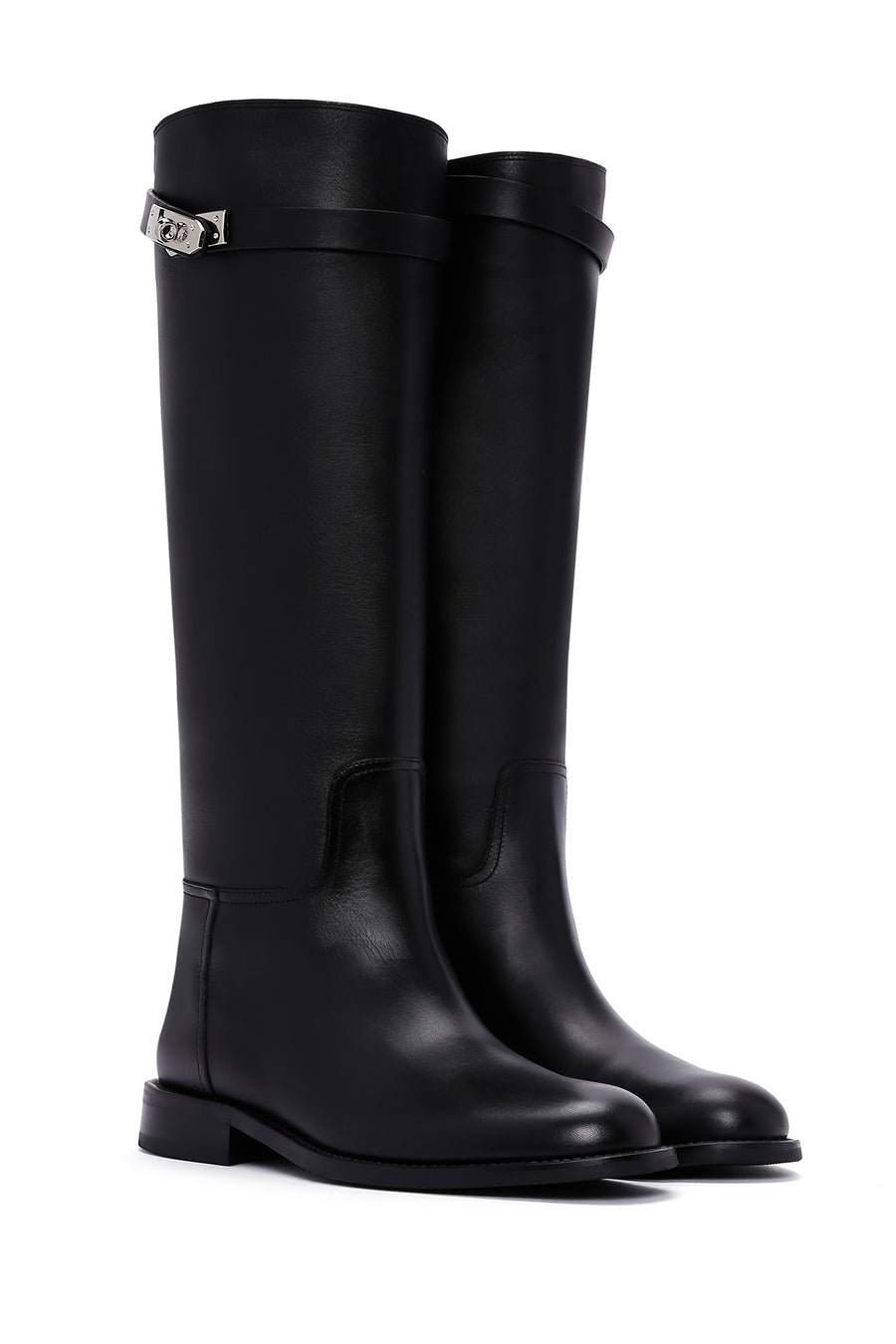 Women's Black Leather Boots