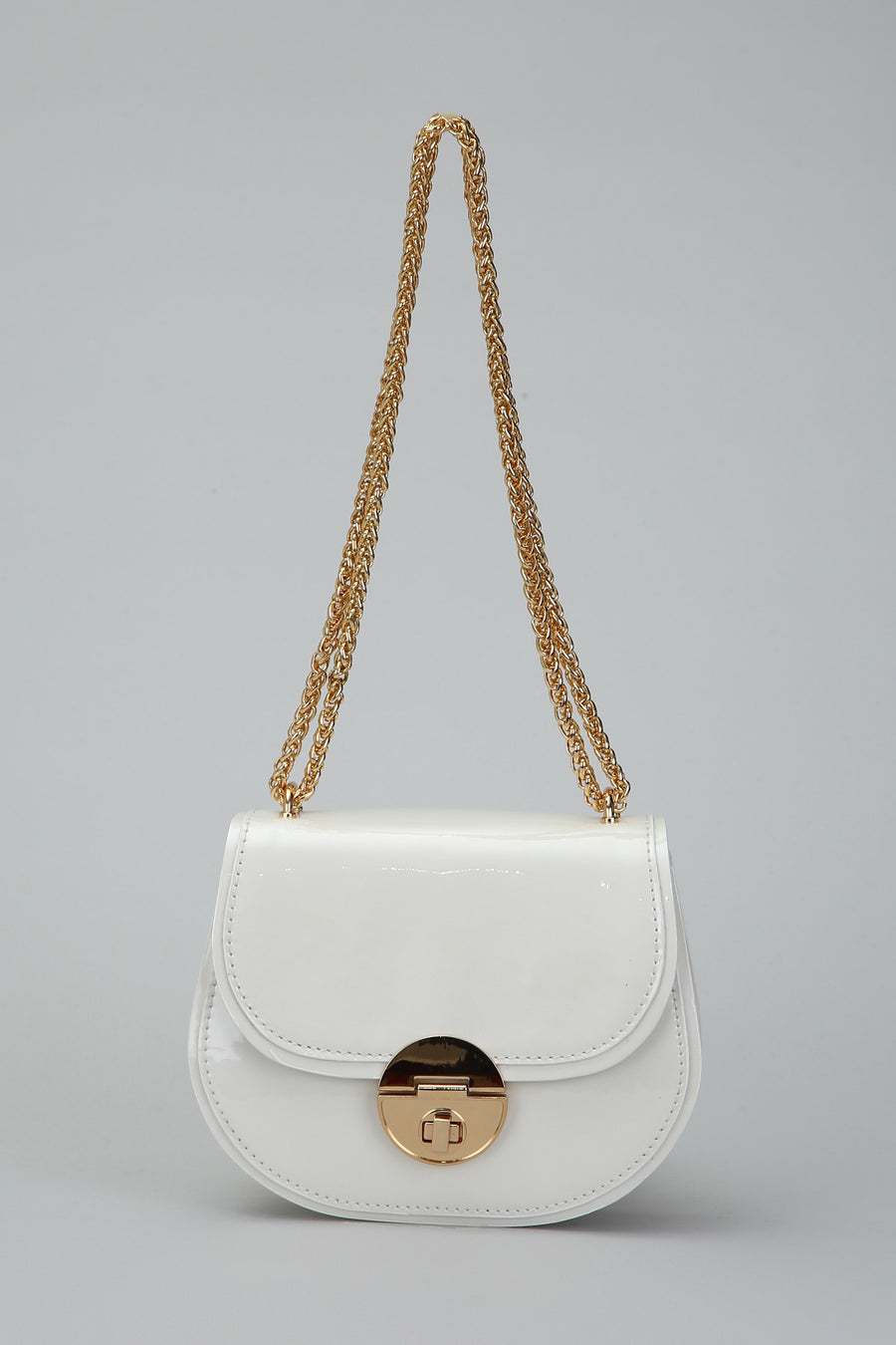 Women's Leather Shoulder Bag with Chain Handle 18SBD291071 | Derimod