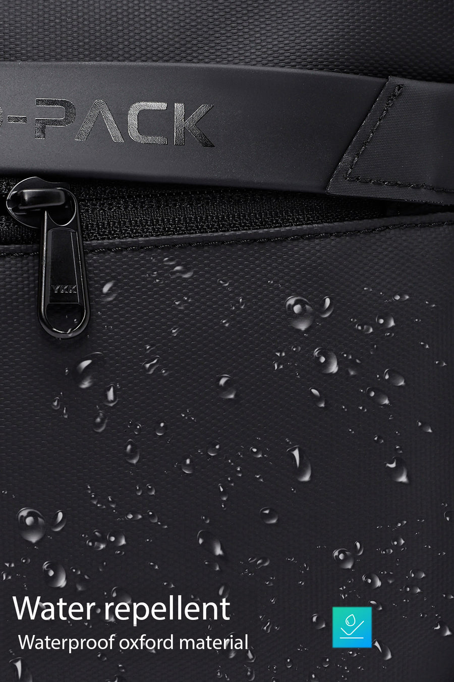 D-Pack Erkek Siyah Kumaş El Çantası