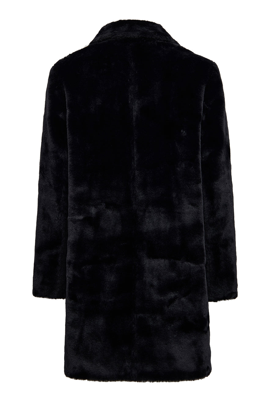 Alaska Women's Black Teddy Coat
