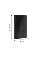 Men's Black Card Holder | Derimod