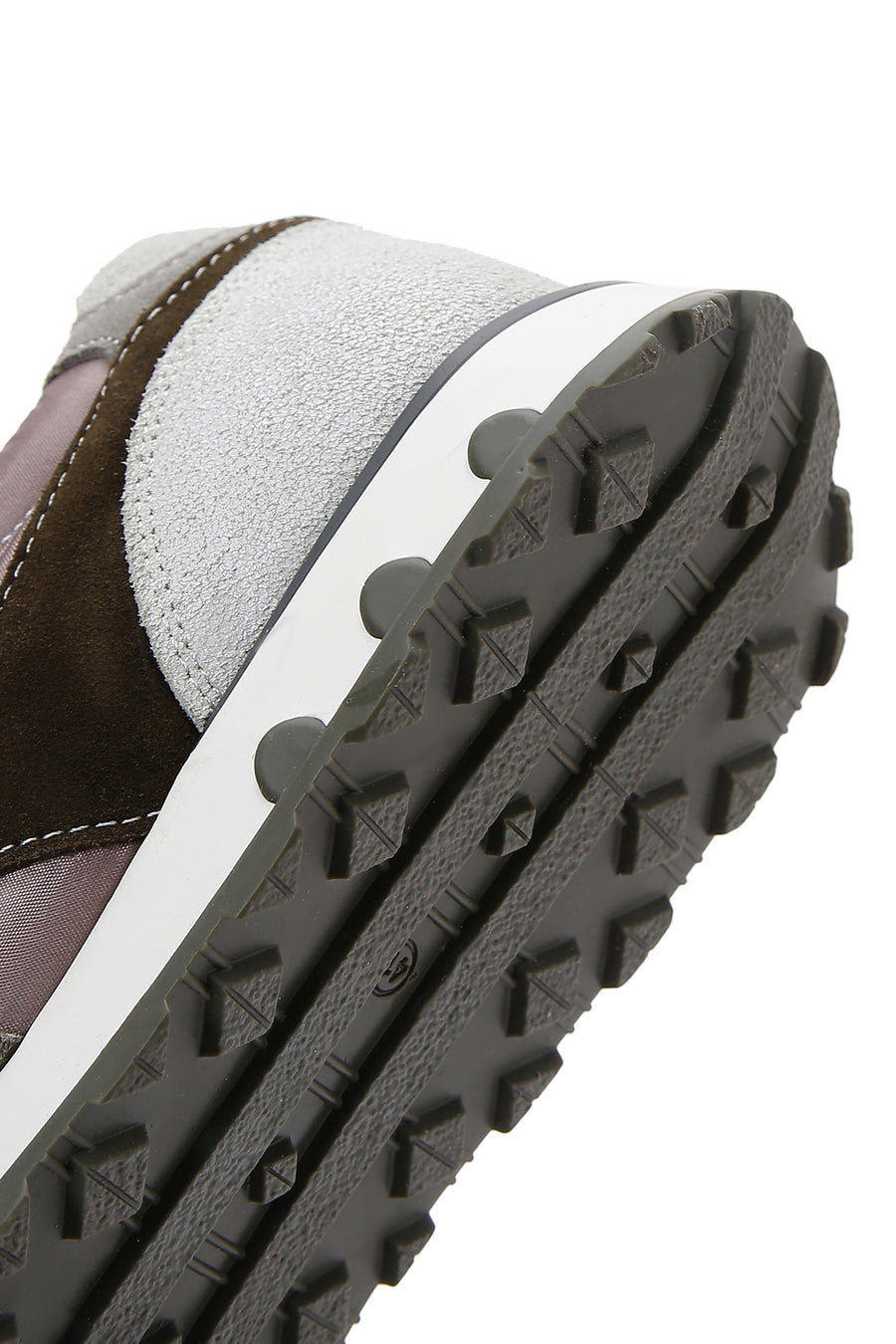 Men's Mink Leather Suede Detailed Sneaker