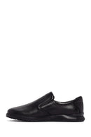 Derimod Fly Men's Black Leather Casual Loafer | Derimod