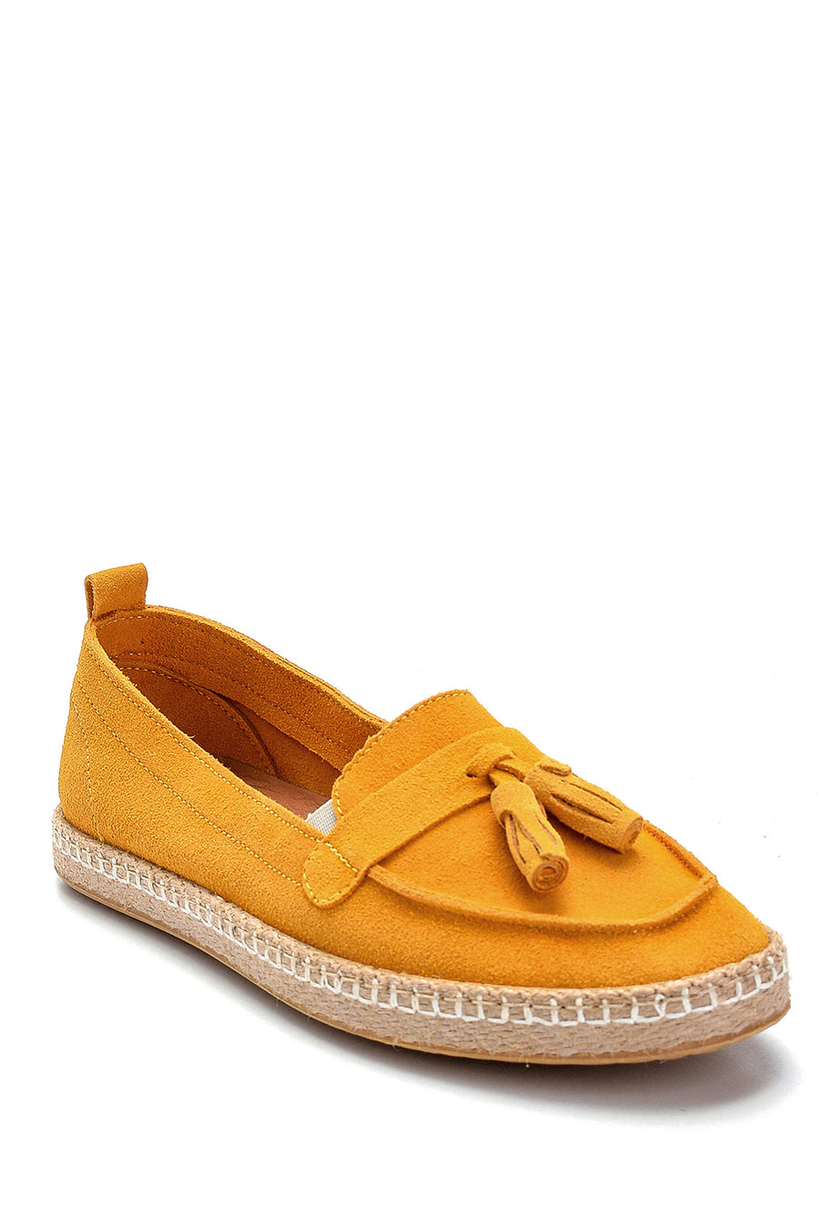 Women's Suede Tassel Detailed Espadrille