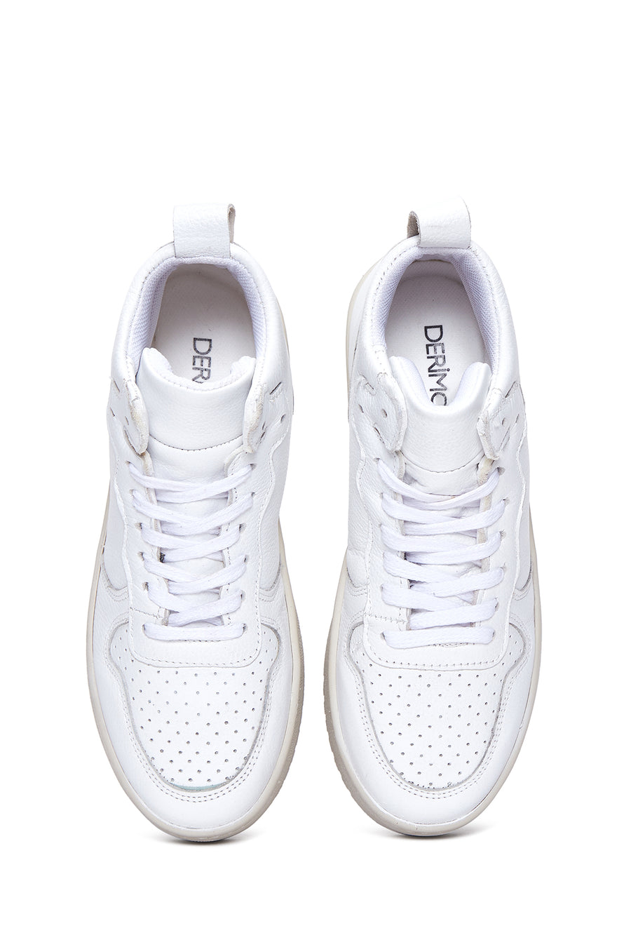 Kadın Beyaz Deri Bilekli Sneaker