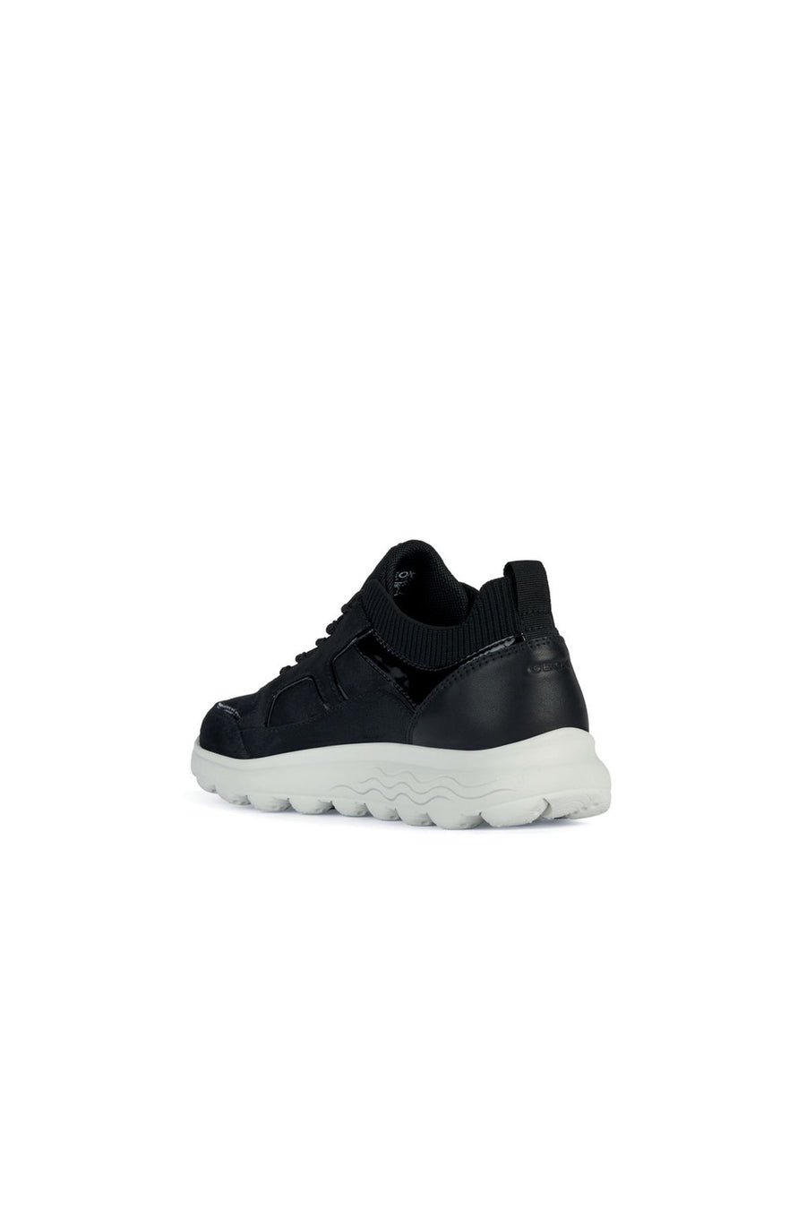 Geox Kadın Siyah Atlete Spherica Bağcıklı Kalın Tabanlı Sneaker