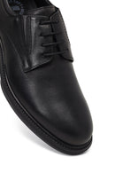 Derimod Fly Male Black Lace-Up Leather Casual Shoes | Derimod