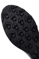 Erkek Siyah Kalın Tabanlı Deri Casual Sneaker | Derimod