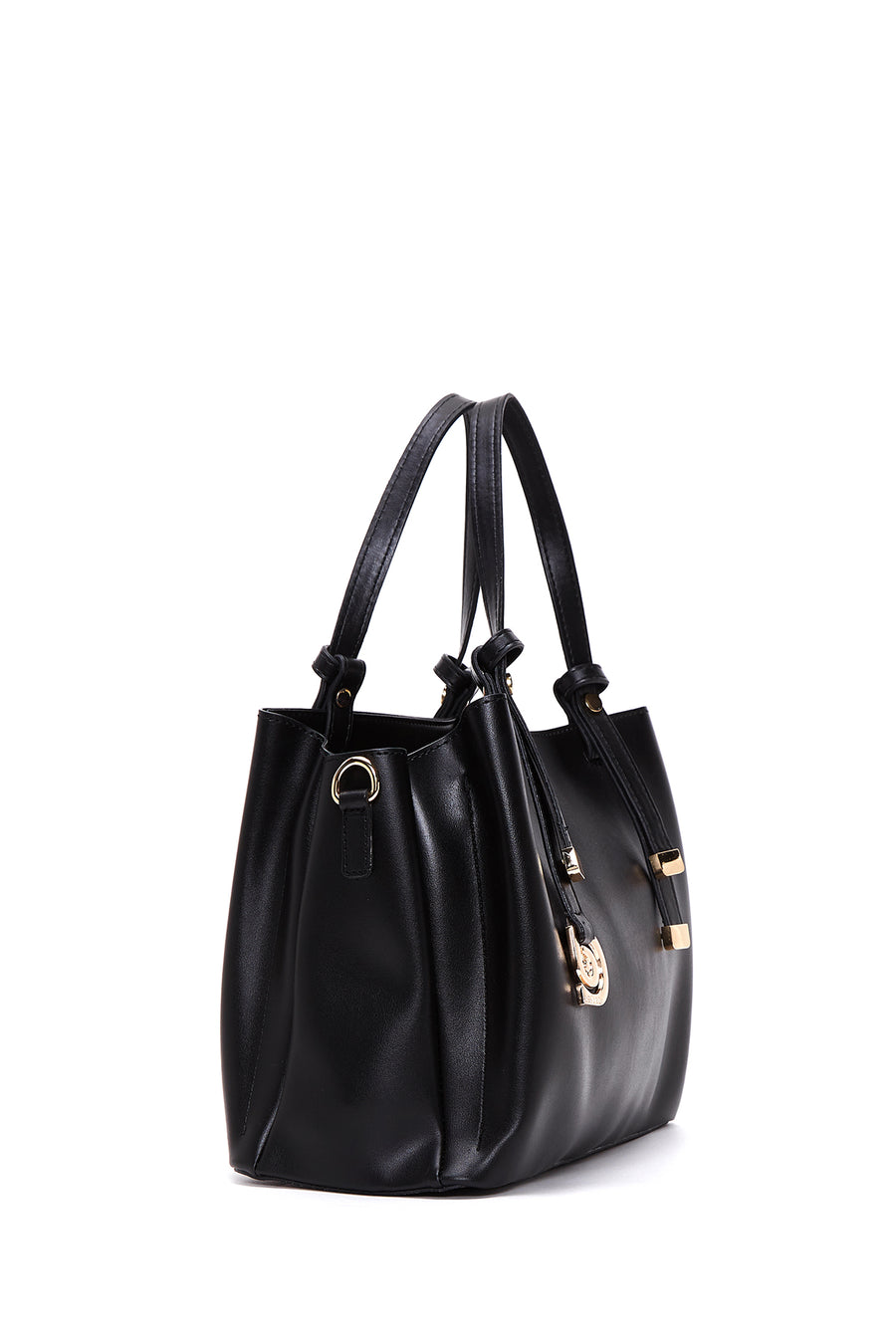 Women's Black Classic Handbag