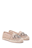 Women's Stone Espadrille Shoes | Derimod