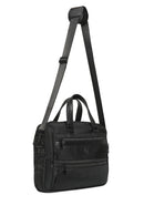 Men's Black Long Strap Briefcase | Derimod