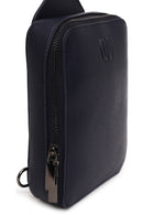 Male Navy Mini Crossbody Bag | Derimod