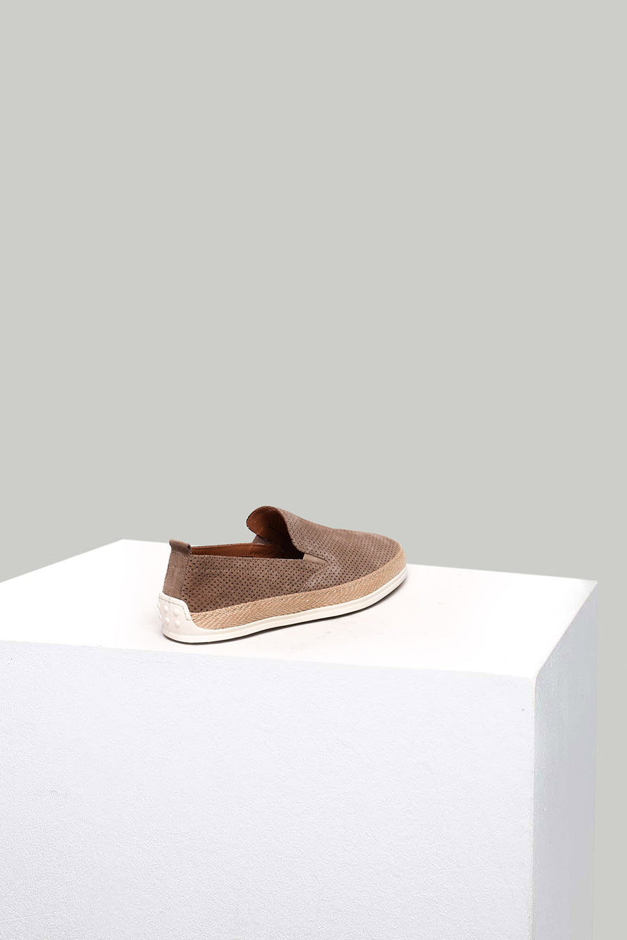 Mink Suede Leather Men's Espadrilles