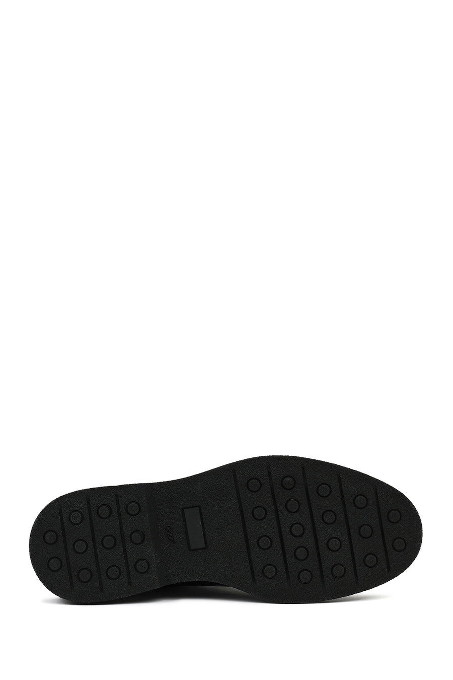 Male Black Lace-Up Zip Closure Leather Casual Boots