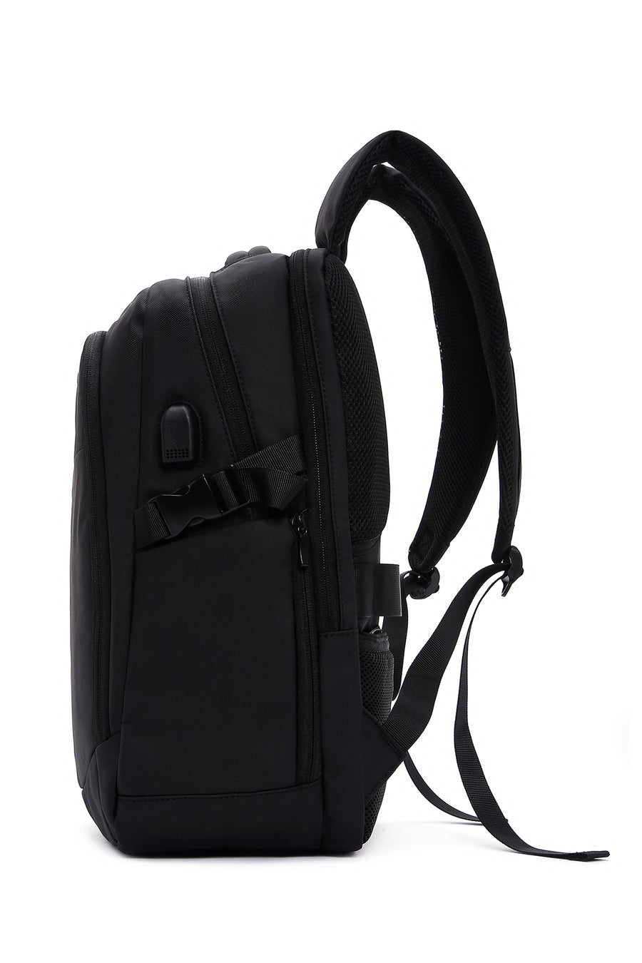 D-Pack Unisex Siyah Teknolojik Kumaş Sırt Çantası