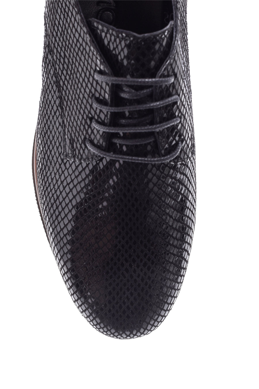 Women's Snakeskin Patterned High-Sole Shoes