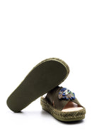 Women's Pearl Espadrille Slippers | Derimod