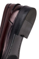 Erkek Bordo Deri Klasik Loafer | Derimod