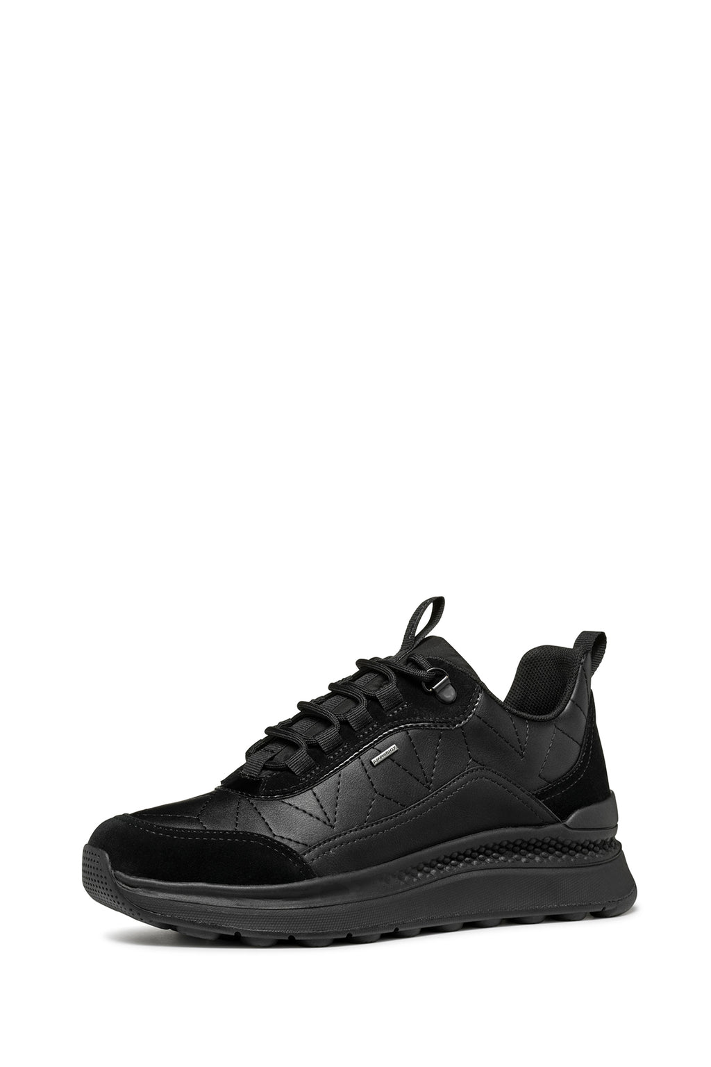 Geox Kadın Siyah Spherica Actif X2 Abx Bağcıklı Waterproof Sneaker