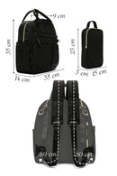 Women's Black Backpack | Derimod