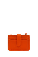 Woman Orange Charm Card Holder | Derimod