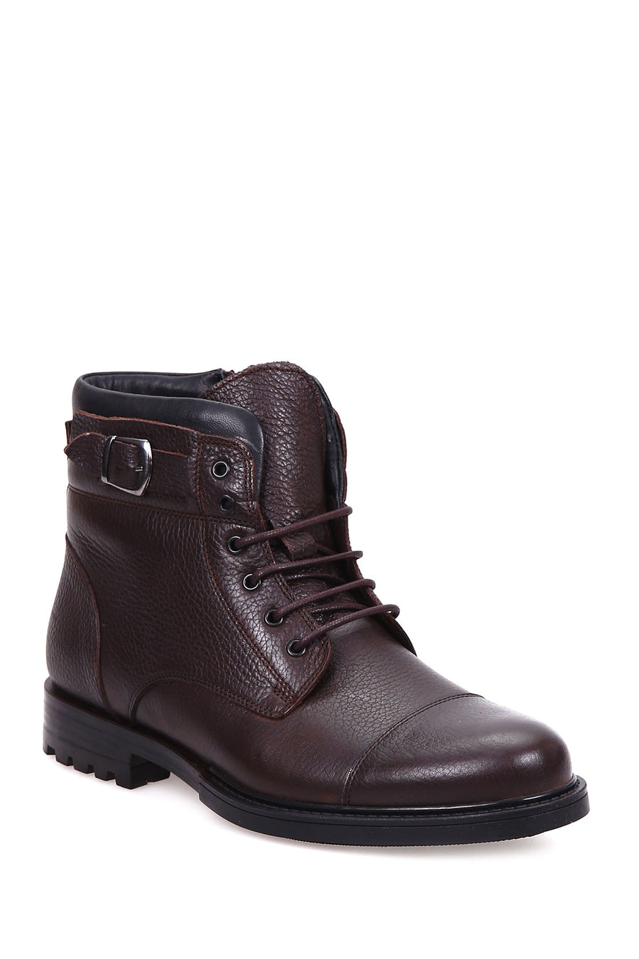 Soft Leather Zippered Men's Boots