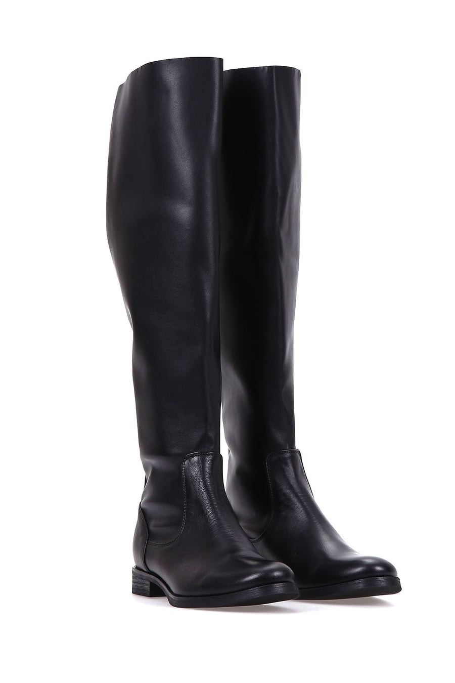 Women's Stretch Leather Boots