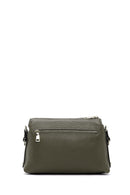 Women's Khaki Crocodile Cross Bag | Derimod