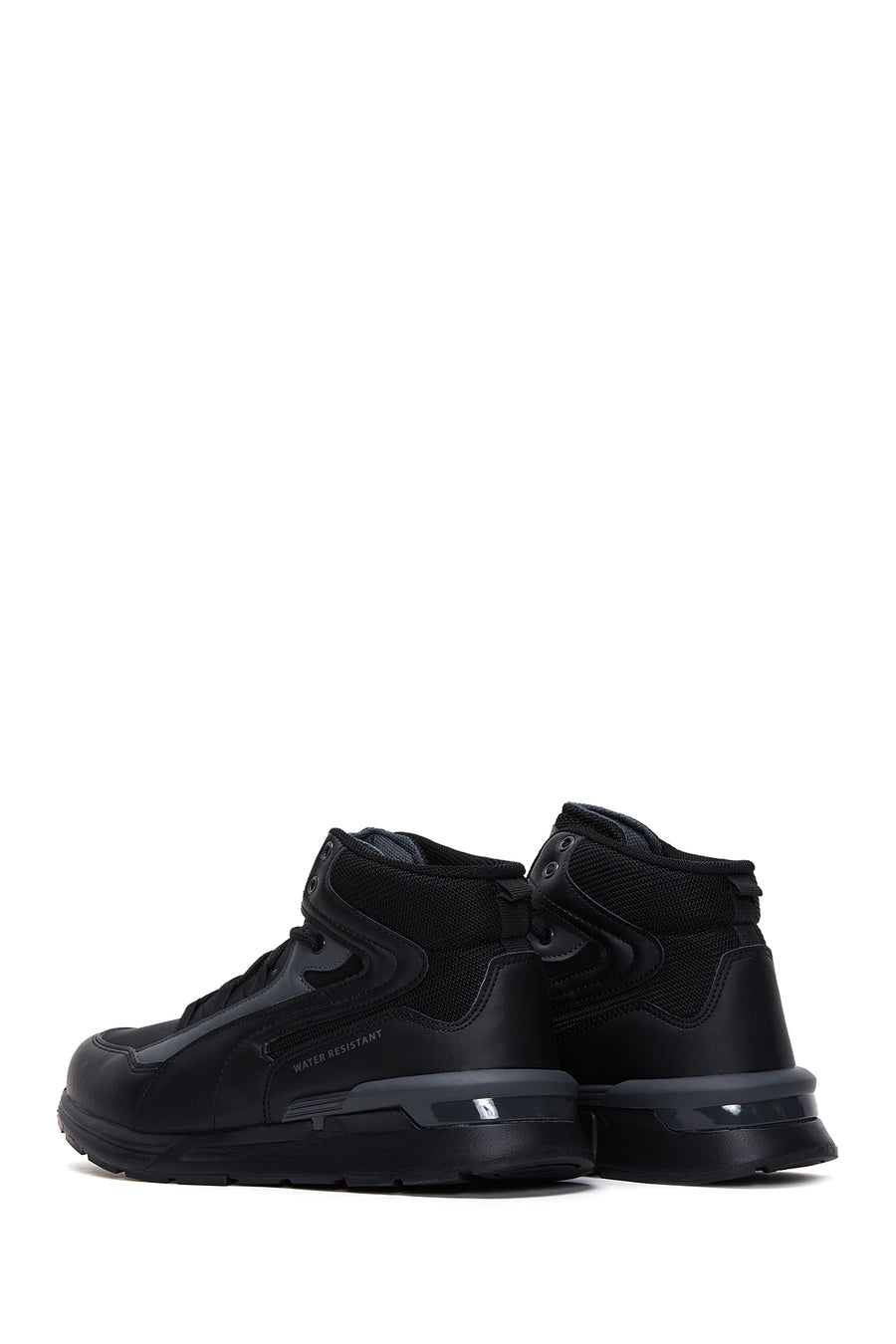 Men's Black High Top Sneaker