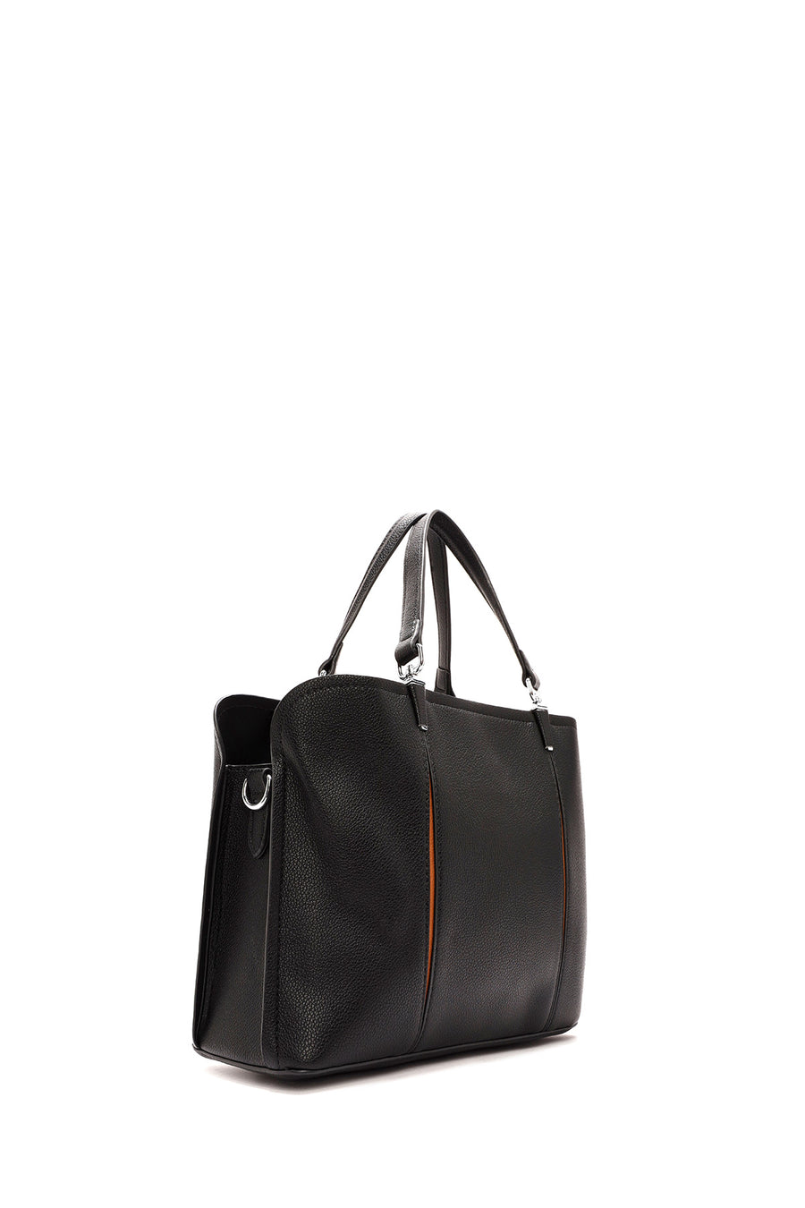 Women's Black Long Strap Shoulder Bag