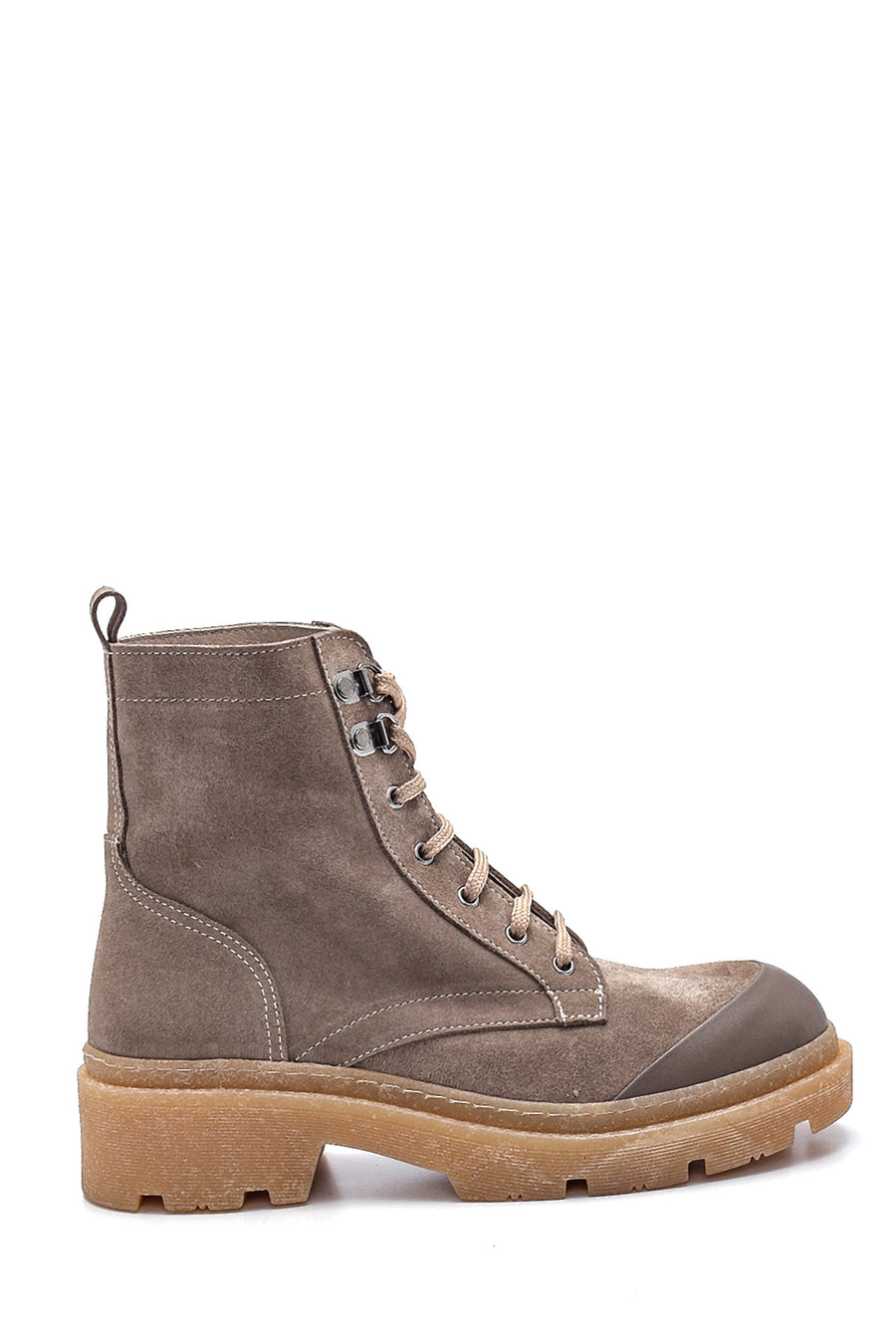 Women's Suede Leather Boots 21WFD151710 | Derimod