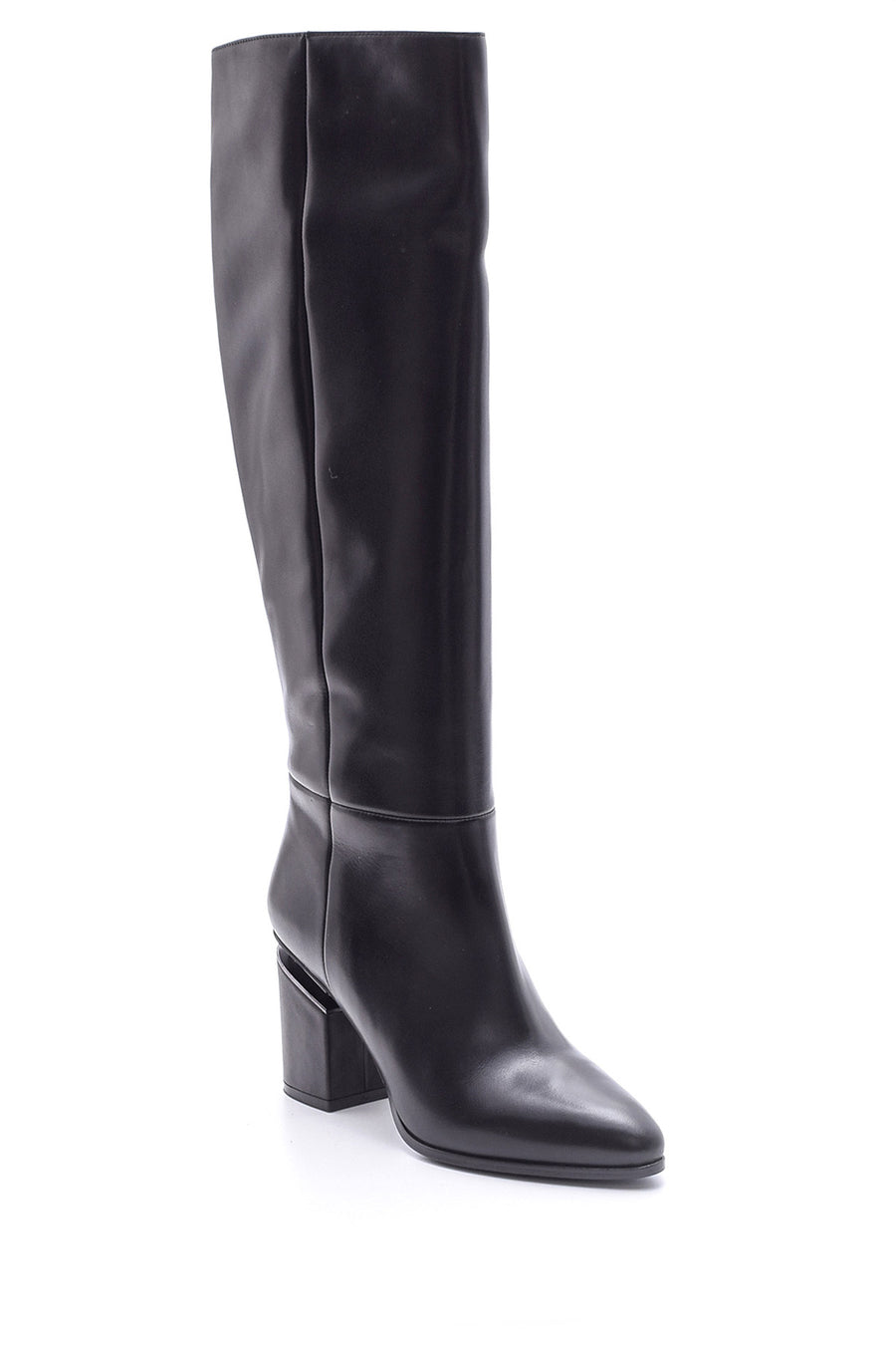 Women's Heeled Leather Boots