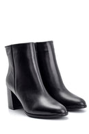 Women's Heeled Leather Boots | Derimod