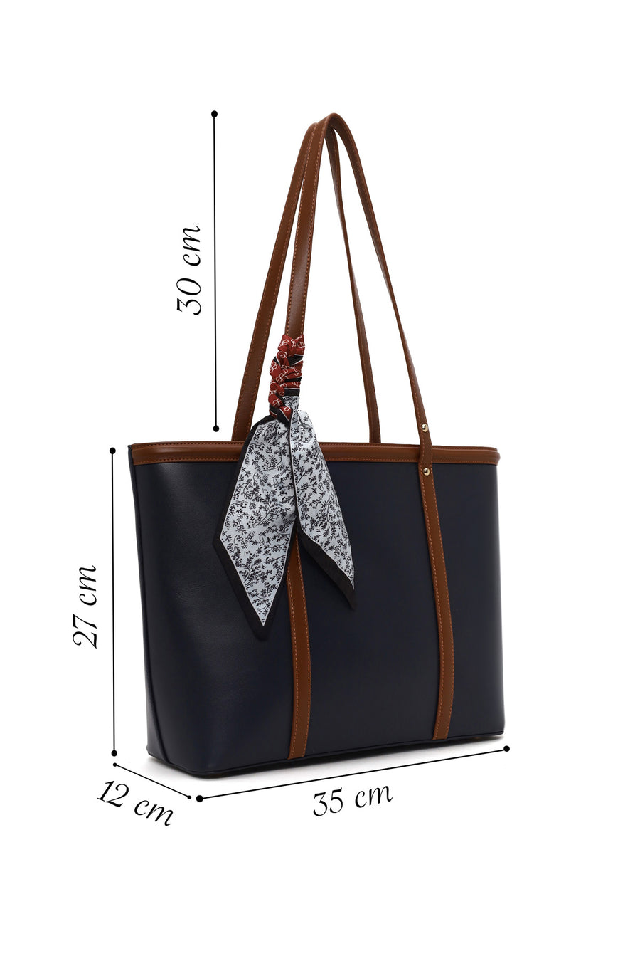 Woman Navy Blue Classic Shoulder Bag