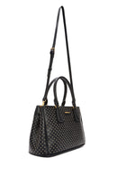 Women's Black Long Strap Stoned Classic Shoulder Bag | Derimod