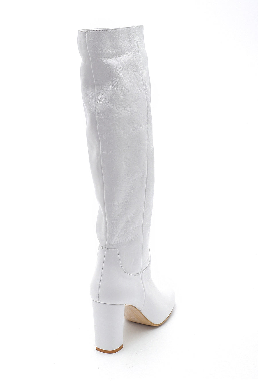 Women's Leather Heeled Boots
