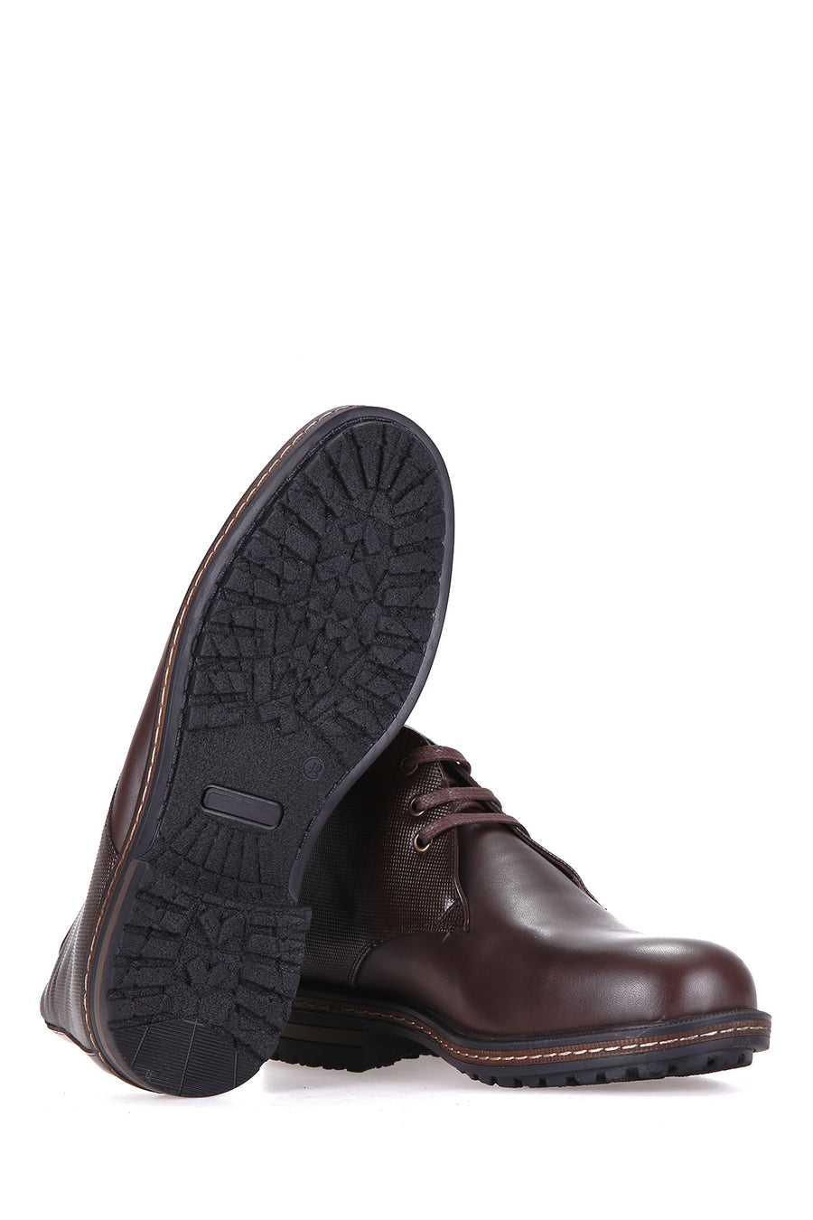 Lace-Up Men's Leather Boots